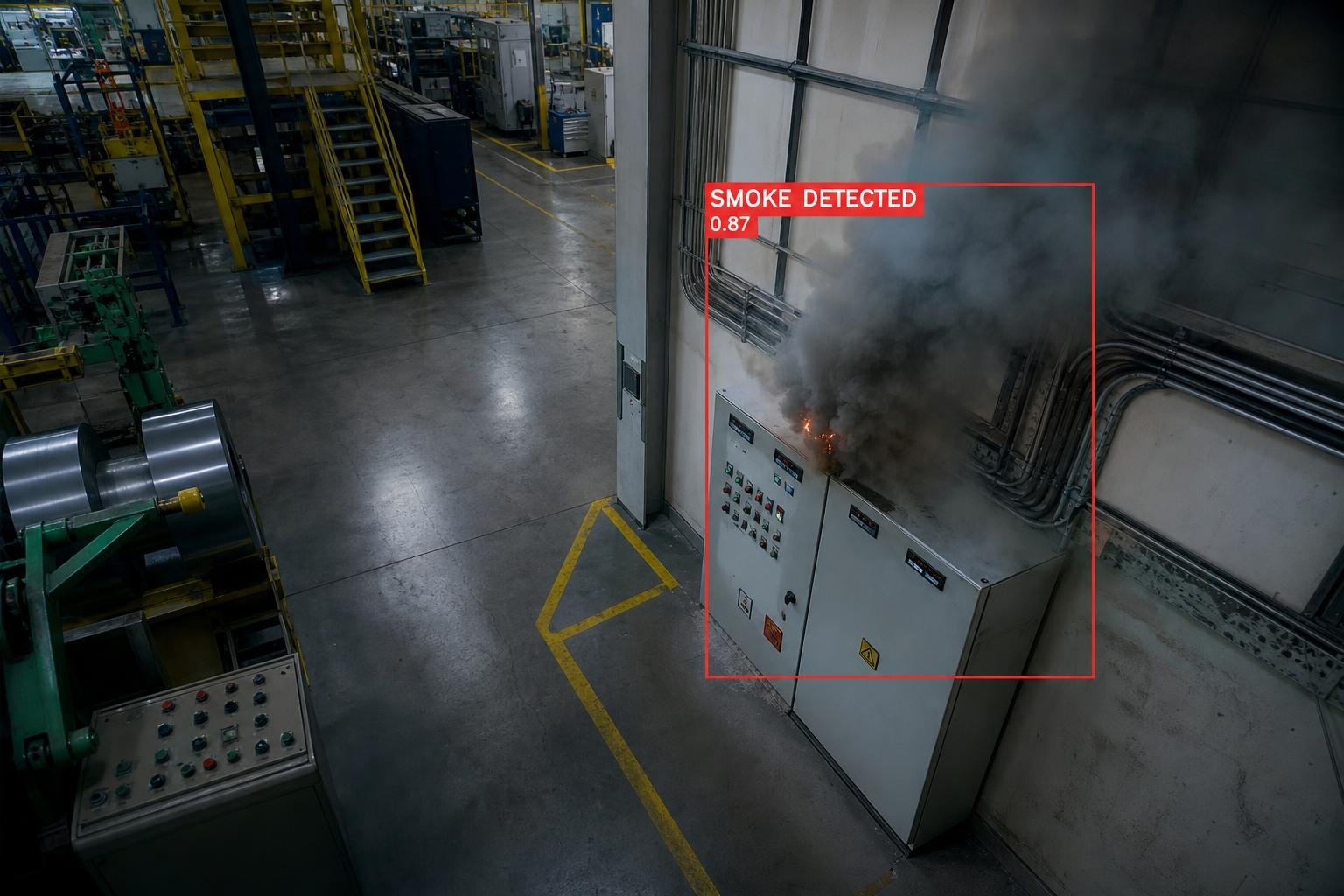 Smoke Signals Computer Dhanush AI Innovation Pvt. Ltd. | Edge Computer Vision for Industrial ...